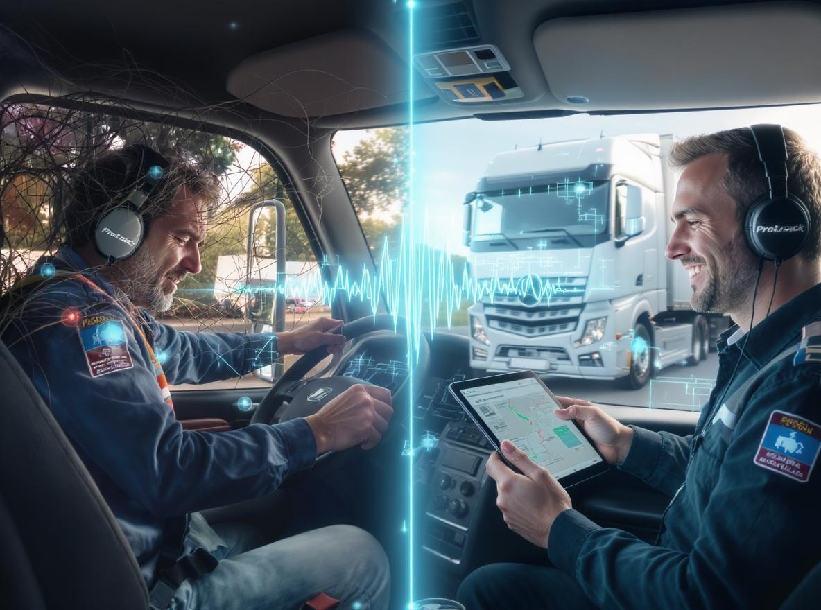 Yük maşını sürücüsü GPS izləmə texnologiyası ilə yük maşını sürücüsü tutulmasını artırır