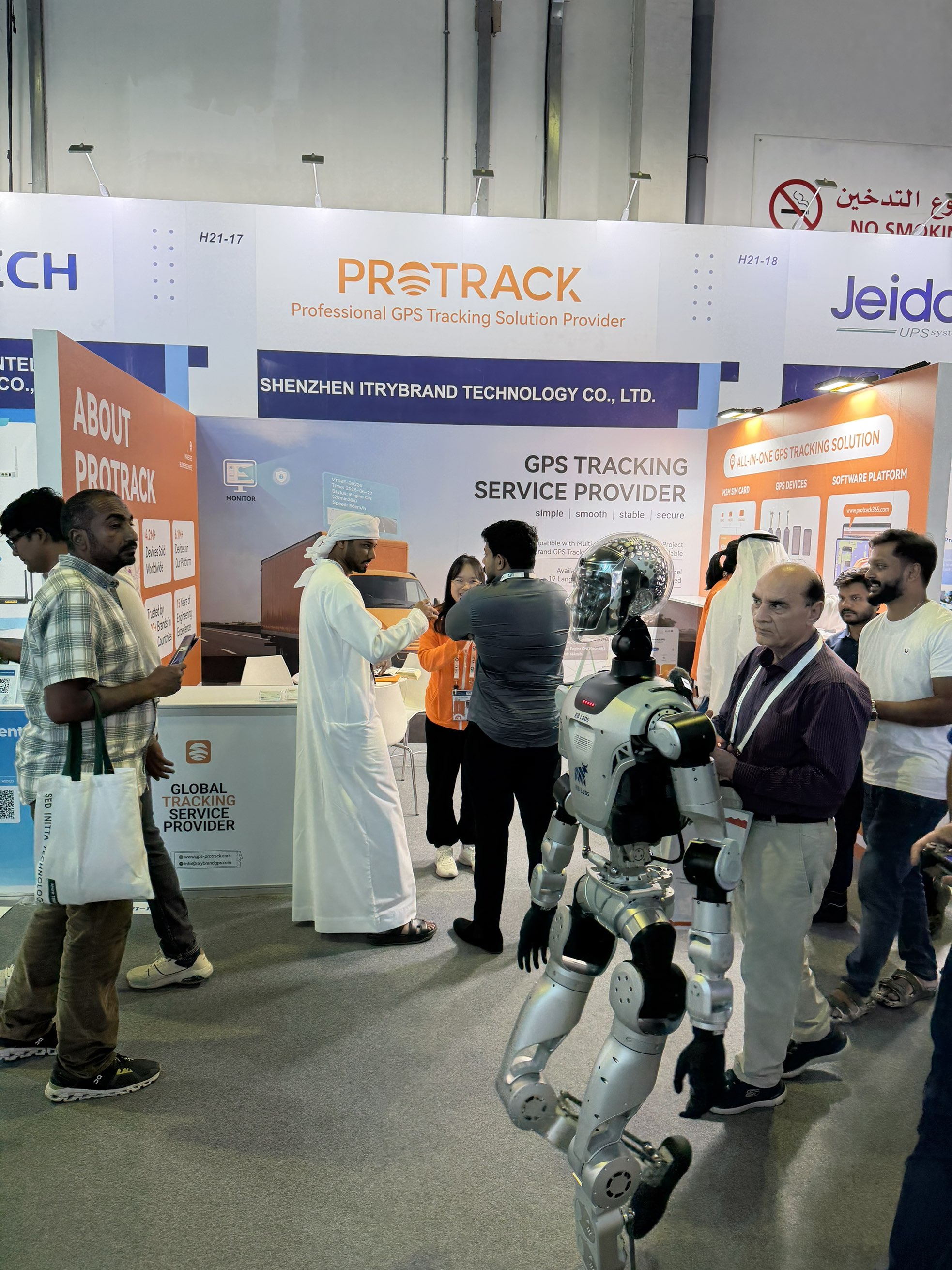 Yaşanan bir uğur! Protrack, Dubayda Gitex Global-də inanılmaz bir həftədir